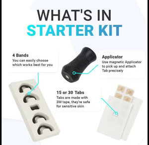 Hycor magnetic nose strips: increase sports air intake, improve sleep and reduce snoring