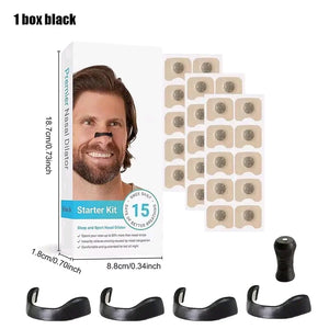 Hycor magnetic nose strips: increase sports air intake, improve sleep and reduce snoring